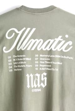 NAS ナズ H&M Tシャツ90' HIP HOP RAP ラップ Tシャツのサムネイル