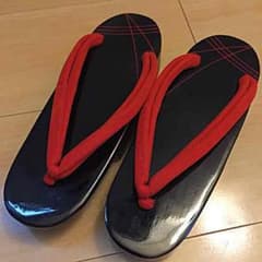 [再出品] 下駄 漆塗のサムネイル