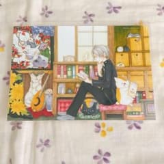 夏目友人帳 夏目貴志 ブロマイド ステッカー 非売品