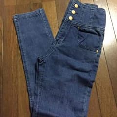 JEANASISハイウエストスキニー★未使用のサムネイル