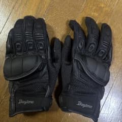 Daytona バイク用グローブ ブラック Lのサムネイル