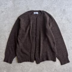 COMME des GARCONS HOMME 田中オム ウール カーディガンL COMMEdesGARCONS HOMME 田中オム ウール ニットカーディガン
