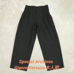 70S 80S イタリア製 Gianni Versace本人期 ウールパンツ① - メルカリ