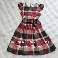 ✨BLUE LABEL CRESTBRIDGE✨チェック柄ワンピース 36 - メルカリ