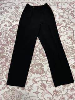 ラインがキレイ【ｉｗｉｓｈ】Y's bis 黒 シンプル・パンツ　USEDのサムネイル