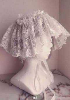 minori　ハンドメイド　レース　ヘッドドレス　ロリィタのサムネイル