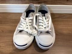 CONVERSE コンバース ジャックパーセル グレー スニーカー 22.5のサムネイル