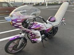 SUZUKI GS400 タンク 外装セット カスタムペイントのサムネイル