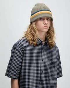 韓国 khakis ニット帽 未使用タグ付き セレクトショップ 韓国 khakis ニット帽 未使用タグ付き セレクトショップ - メルカリ