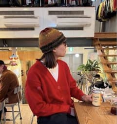 グラデーション ニットキャップ ビーニーのサムネイル