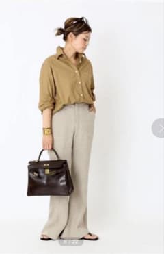 新品タグ付 Deuxieme Classe OXFORD BDシャツ ベージュ - メルカリ