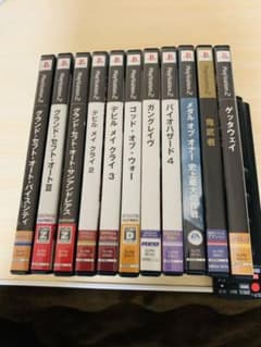 ps2 ソフト11本まとめ売りのサムネイル