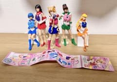 平成レトロ】HGIF セーラームーン ミニフィギュア 5体コンプリート