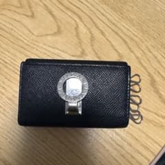 BVLGARI ブルガリ 6連キーケース ブラック - メルカリ