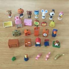 タカラ どうぶつの森+ 森をつくろうシリーズ フィギュア28体セット