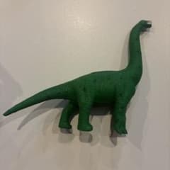 恐竜 フィギュア ブラキオサウルス 緑のサムネイル