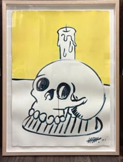 天野タケル 原画 額装済み skull, lemons & a candle 天野タケル 原画 アクリル ペインティング Takeru Amano アート - メルカリ