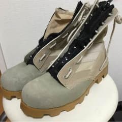 値下げ☆ミリタリーデザートブーツ7w 25センチのサムネイル