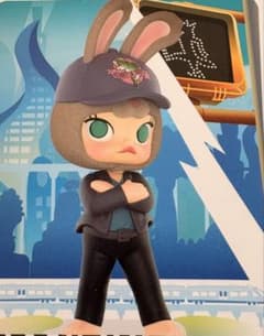 POPMART molly Zootopia ジュディ