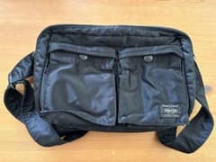 Porter 黒 ナイロン ボディバッグのサムネイル