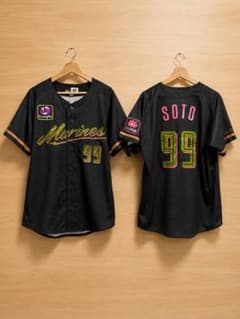 1枚］千葉ロッテマリーンズ BSW2024ユニフォーム ネフタリ・ソト選手