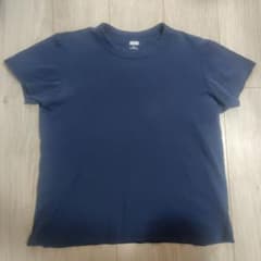 UNIQLO U クルーネックTシャツ ネイビー XLサイズのサムネイル