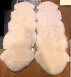 最終値下げ　ムートンラグ　2枚セット 最終値下げ ムートンラグ 2枚セット