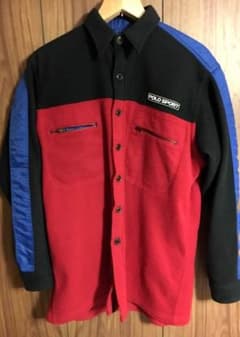 最終値下げ！polo sport フリースジャケット 90sのサムネイル