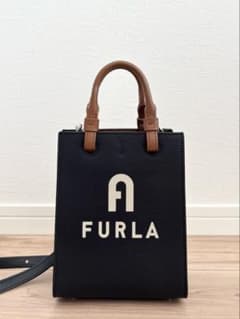 フルラ FURLA ブラック/ブラウン レザー 2wayバッグのサムネイル