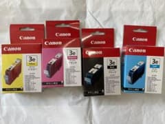 Canon BCI-3E ブラック、イエロー、マゼンタ、シアンのサムネイル