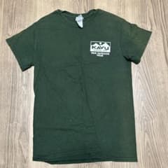 KAVU ダークグリーン Tシャツ Sサイズのサムネイル