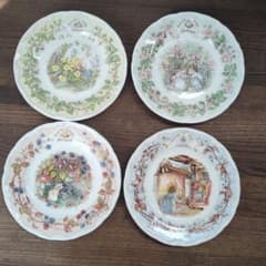 ロイヤルドルトン シーズンコレクション 春夏秋冬セット 4枚 プレート