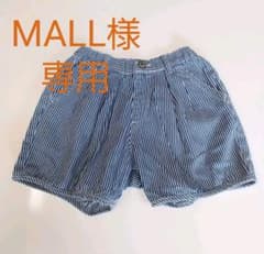 MALL様専用　エフオーキッズ　ヒッコリーショートパンツ　140のサムネイル