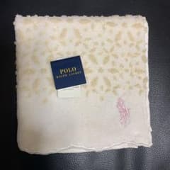 POLO RALPH LAUREN タオルハンカチ ホワイトのサムネイル