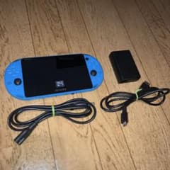 PCH-2000 青色 PS Vita 本体 ジャンク（両スティックドリフト）のサムネイル
