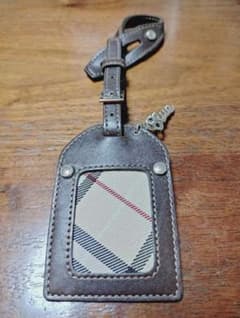 BURBERRY BLUE LABEL ラゲージタグ ブラウンのサムネイル