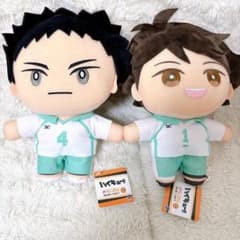 ハイキュー!! 及川徹 岩泉一 みにコレ BIG ぬいぐるみ2