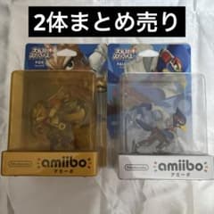 amiibo アミーボ フォックス ファルコ セット 大乱闘スマッシュブラザーズ
