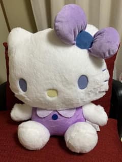 【24h以内発送】ハローキティ ぬいぐるみ パープルのサムネイル