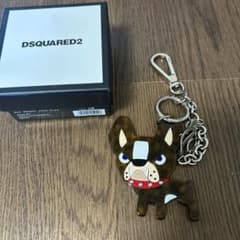 DSQUARED2 フレンチブルドッグ キーホルダー - メルカリ