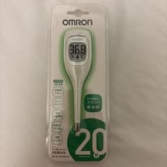 新品未開封OMRON フラット型体温計 約20秒測定 電子体温計のサムネイル