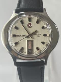 ラドー　マイアミ　自動巻き OH済み RADO ラドー MIAMI マイアミ75 自動巻き 美品 - メルカリ
