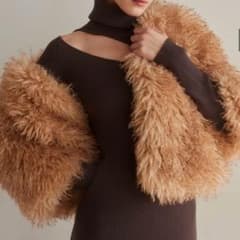 searoomlynn ファーコート MIXECOFUR VOLUMECOAT - メルカリ