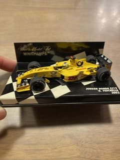 ミニチャンプス ジョーダンホンダ ジャンカルロフィジケラ F1