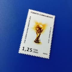 外国切手 トルコ 2014年 FIFAワールドカップトロフィー - メルカリ