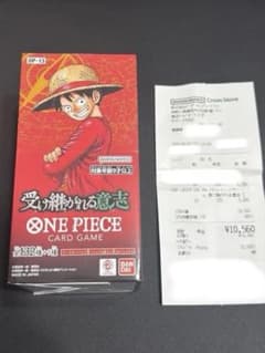テープカット　らくらく【24時間以内発送】受け継がれる意志1BOX ワンピース テープカット らくらく【24時間以内発送】受け継がれる意志1BOX