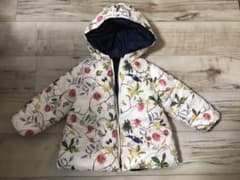 98㎝　リバーシブル　花柄　アウターのサムネイル