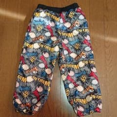 キッズシャカシャカパンツ裏フリース100㎝のサムネイル