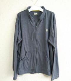 Coen キッズ ジップアップパーカー UVカット グレー 130