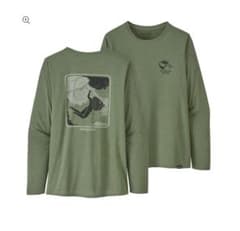 パタゴニア 長袖Tシャツ　クールデイリー　グリーン　XS Patagoniaのサムネイル